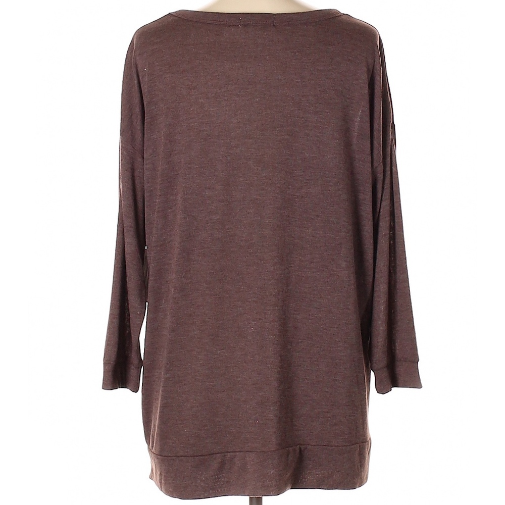 Live and Let Live Metallic Graphic Pullover New - Picture 2 of 2